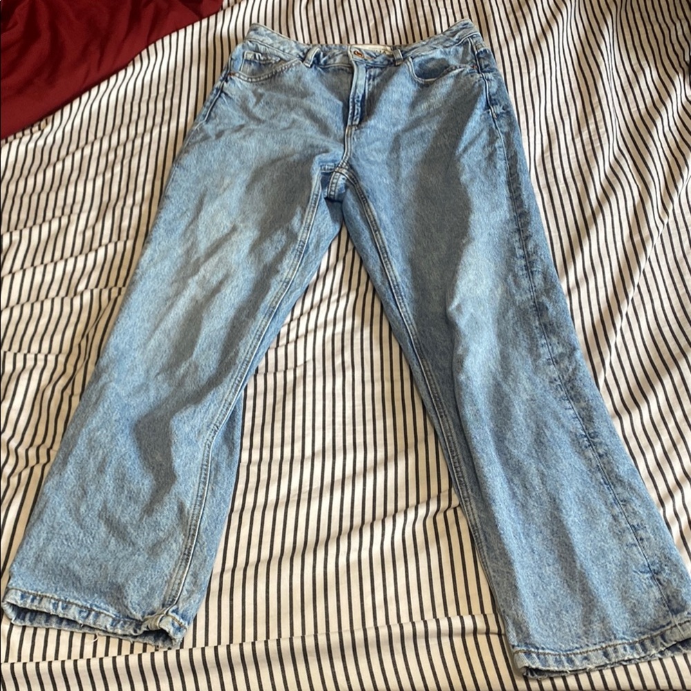Dynamite Light Blue Straight Leg Jeans